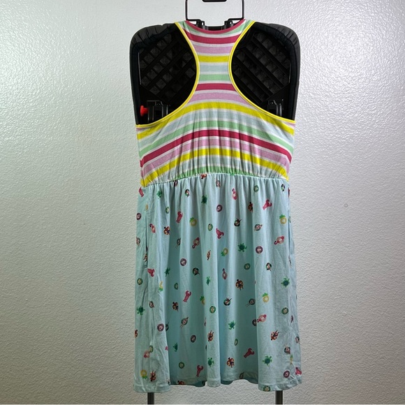 Lands’ End Girls Racer Back Knit Tank Dress Size XL - Picture 3 of 6